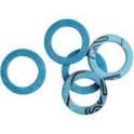 Blue CNK gaskets 8x13 or 1/4, bag of 7 pieces.