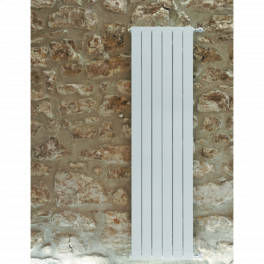 Aluminium central heating 1 element white, height 1846 mm, OCAR1800 - Global - Référence fabricant : OSCAR1800