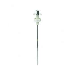 Vertical pull cord for washbasin, bidet chrome - Valentin - Référence fabricant : 04810000000