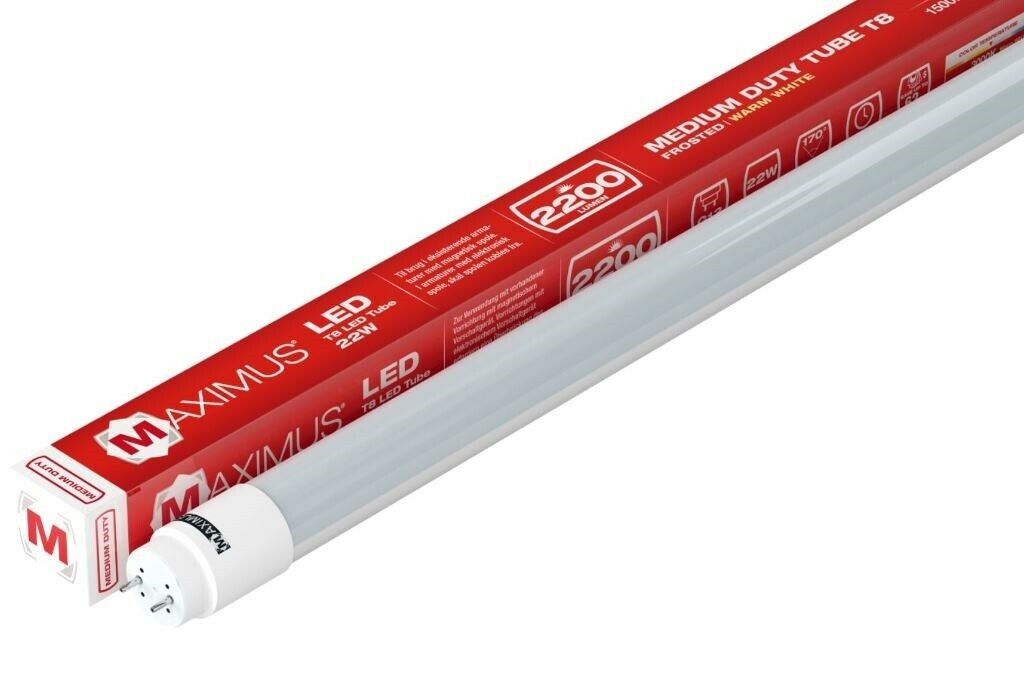 T8 led light tube, 22w, 150cm, 3000K