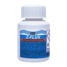 Z-FLUX: Eliminador de zinc líquido especial, 80 ml - GEB - Référence fabricant : 101890