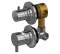 Mezclador mecánico para una cabina de ducha o un panel de ducha - DEMM Rubinetteria - Référence fabricant : SARMIFR6762