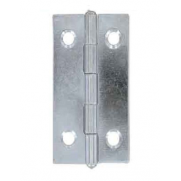 Set of 4 steel hinges 50 x 30 mm SC - Vynex - Référence fabricant : 437350 - 310178100105