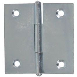Furniture hinge, square, 30 x 30 mm, St - Vynex - Référence fabricant : 437509 - 310178100130