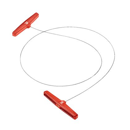 Wire saw for cutting PVC pipes