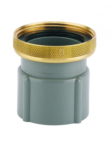 PVC end cap with brass nut 33x42, for FITOFLEX hose