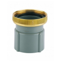 PVC end cap 40mm with brass nut 40x49, for FITOFLEX hose