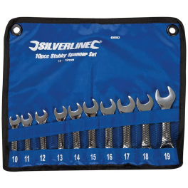 Set of 10 short combination wrenches - Toolstream - Référence fabricant : 630063