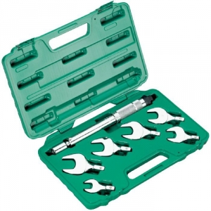 Torque wrench set for diameters 17, 19, 22, 24, 27, 29mm
