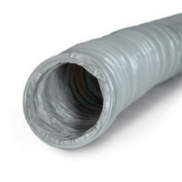 Condotto flessibile in PVC grigio per la ventilazione, diametro 150mm, lunghezza 6m - Autogyre - Référence fabricant : 60015006