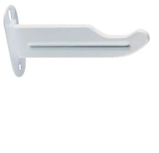 Supporto per radiatore in ghisa tipo Curtain 180 mm bianco epossidico