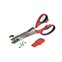 5-blade kitchen scissors with cleaning brush - Lacor - Référence fabricant : 653444