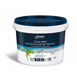 Wall and worktop tile adhesive: 3kg paste - Bostik - Référence fabricant : 62200103