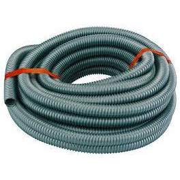 Grey PVC reinforced hose diameter 40mm - per meter. - Valentin - Référence fabricant : 81170009301