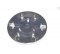 Cúpula de ABS cromado para el desagüe de la ducha extraplana - WIRQUIN - Référence fabricant : WIRDO212692