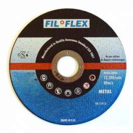 Metal cutting disc diameter 153 x 3 x 22, FIL°FLEX - ATI Abrasifs - Référence fabricant : 1012DT
