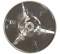 Capot de bonde de douche dôme métal pour model Tourbillon Wirquin - WIRQUIN - Référence fabricant : WIRCA217047
