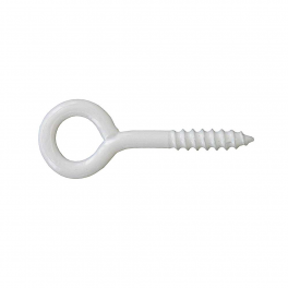 Screw-in spike, white steel, rilsanized, 2.5x10 sc, 15 pieces - Vynex - Référence fabricant : 353078