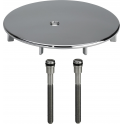 Chrome tray for TEMPOPLEX shower strainer diameter 112mm
