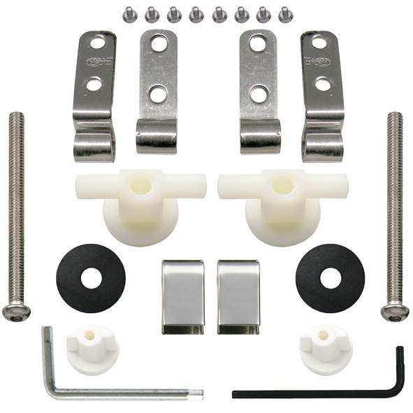 Fixed hinge kit for OLFA Ariane, Versaille, Veneto