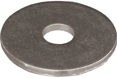 Extra large flat washer diameter 4 mm, 62 pieces.