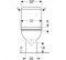 Pack WC au sol GEBERIT Renova, sortie horizontale, abattant standard - Allia - Référence fabricant : ALLPA501756001