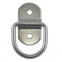 Lashing ring with pivot, diameter 5.5 mm, flat 32X58 mm, 2 pieces 