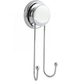 Double hooks with chrome mega suction cup Milady - MSV - Référence fabricant : 519505