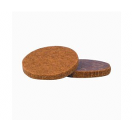 Adhesive felt glides for furniture d.17mm, 20 units - ISO - Référence fabricant : 114132