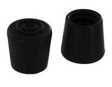 Gummi-Endkappe, Durchmesser 20 mm, 4 Stück