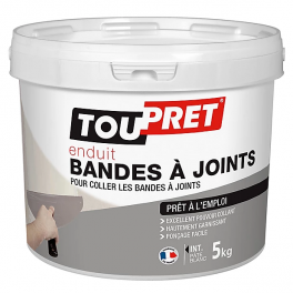 Ready to use joint tape and smoothing compound, 5kg - TOUPRET - Référence fabricant : 545766