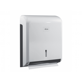 Paper towel dispenser in white and grey ABS - Pellet - Référence fabricant : 878098