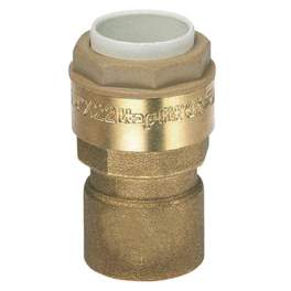 Straight female push-in connector15x21 for 16mm copper PUSH-FIT - CODITAL - Référence fabricant : 934001615
