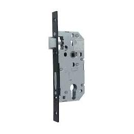 Mortice lock NF 3 for cylinder, 150mm lock case, 40mm axis. - Vachette - Référence fabricant : D455K-A40/N/SC