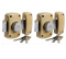Cerradura Cyclop pomo cilindro de 45 mm, con 3 llaves - Vachette - Référence fabricant : VACVE67600MNSC