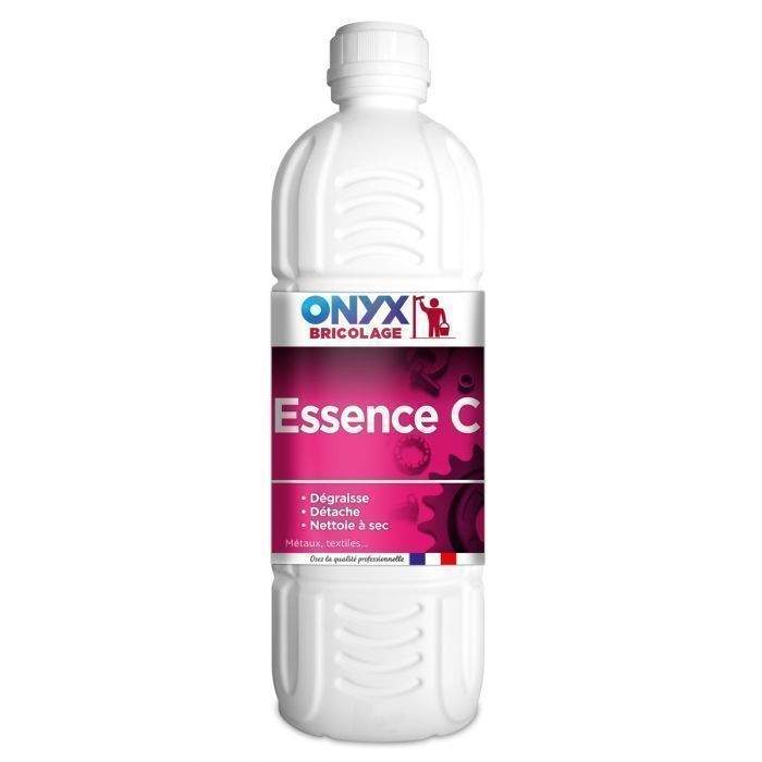 Essence minérale C, 1 litre, nettoyant à sec/détachant/dégraissant.