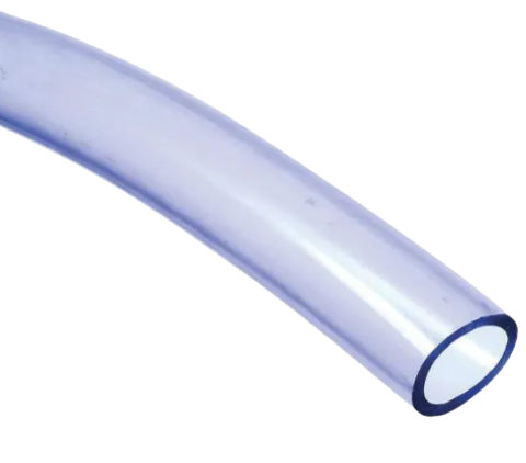 Crystal pipe 6 X 8 mm, per meter 