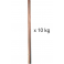 Métaux soudure d'apport : Nevax 100, 10 kg, diamètre 2,5mm