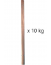 Métaux soudure d'apport : Nevax 100, 10 kg, diamètre 2,5mm