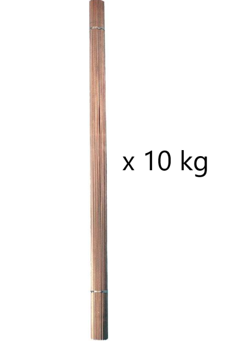 Métaux soudure d'apport Nevax 100, 10 kg, diamètre 2,5 mm