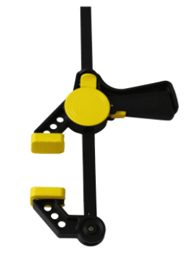 Automatic gasket clamp with nylon clip, capacity 150 mm