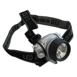 Headlamp with switch 10+2 Leds. - Electraline - Référence fabricant : 58056
