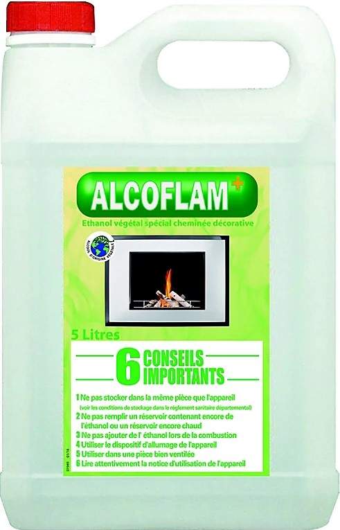 Ethanol végétal 5 litre Alcoflam