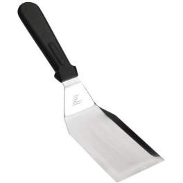Spatula for plancha, 7x13.5 with black handle - Lacor - Référence fabricant : 265421 / 60425
