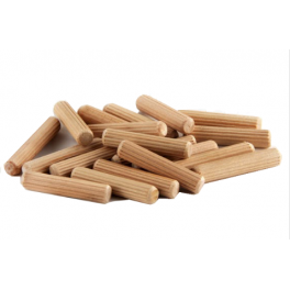Wooden dowels, 6x30mm, 50 pieces - Tivoly - Référence fabricant : 581140
