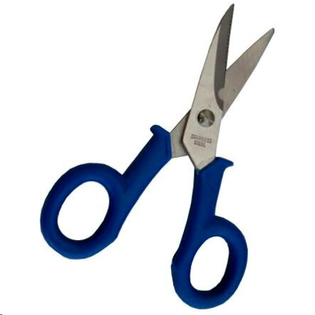 Electrician's scissors straight blade, 115mm