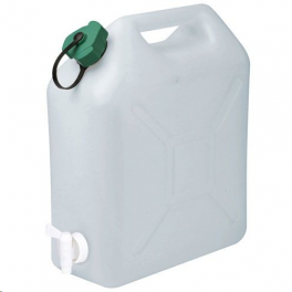 Jerrican alimentaire 10 litres avec robinet, naturel - EDA - Référence fabricant : 474775