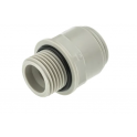  John Guest male fitting 15 x 21 ( 1/2" ) for 15 mm hose, grey acetal
