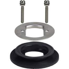 Screws, flange and gasket for TEMPOPLEX shower drain with 52mm hole - Viega - Référence fabricant : 232405