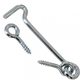 Brace hooks steel zinc plated, 3.5x60mm, 2 pieces - Vynex - Référence fabricant : 437699